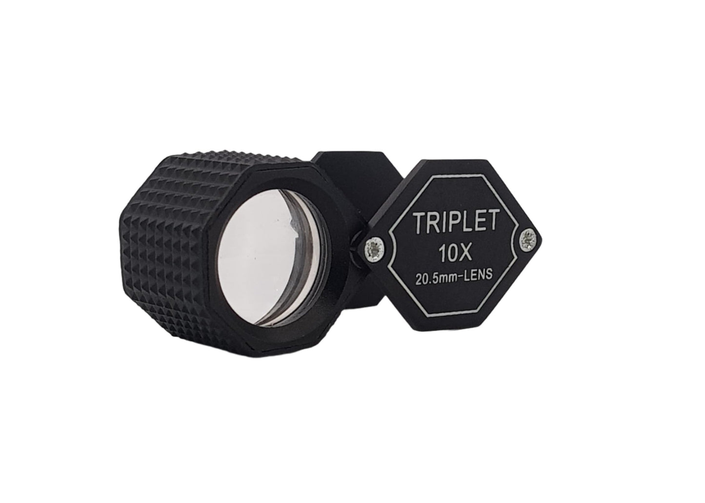 Black Rubber Grip Loupe 20.5mm 10X