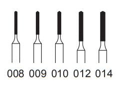 FOX BurrTwisted Drill 203D-006