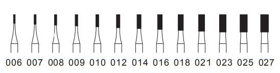 FOX Cylinder, Cross Cut Jewelry Burr #21