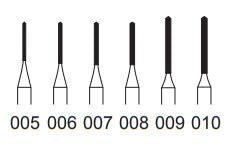 FOX Drill Long Jew. Burr #77L