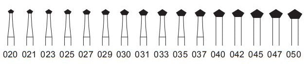 FOX Bearing Cutter 90° Jew. Burr #BH156