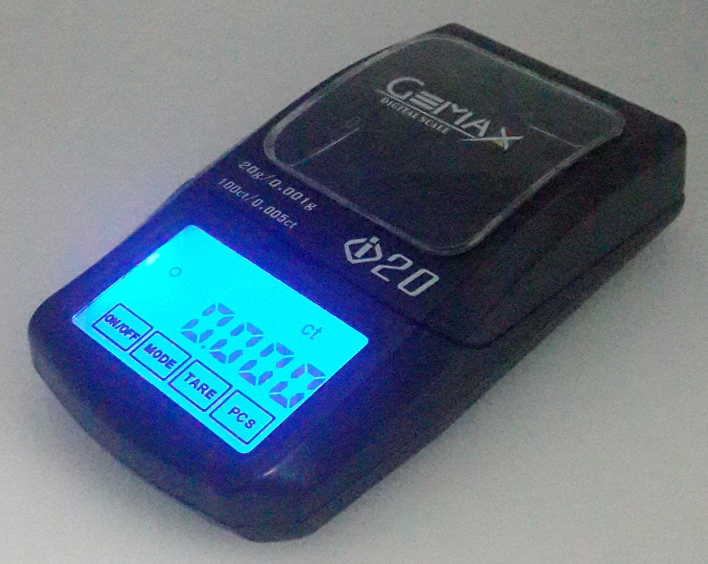 Gemax i20 Scale 100/0.005cts.-Precision Weighing, Compact Design, Perfect for Every Gemstone