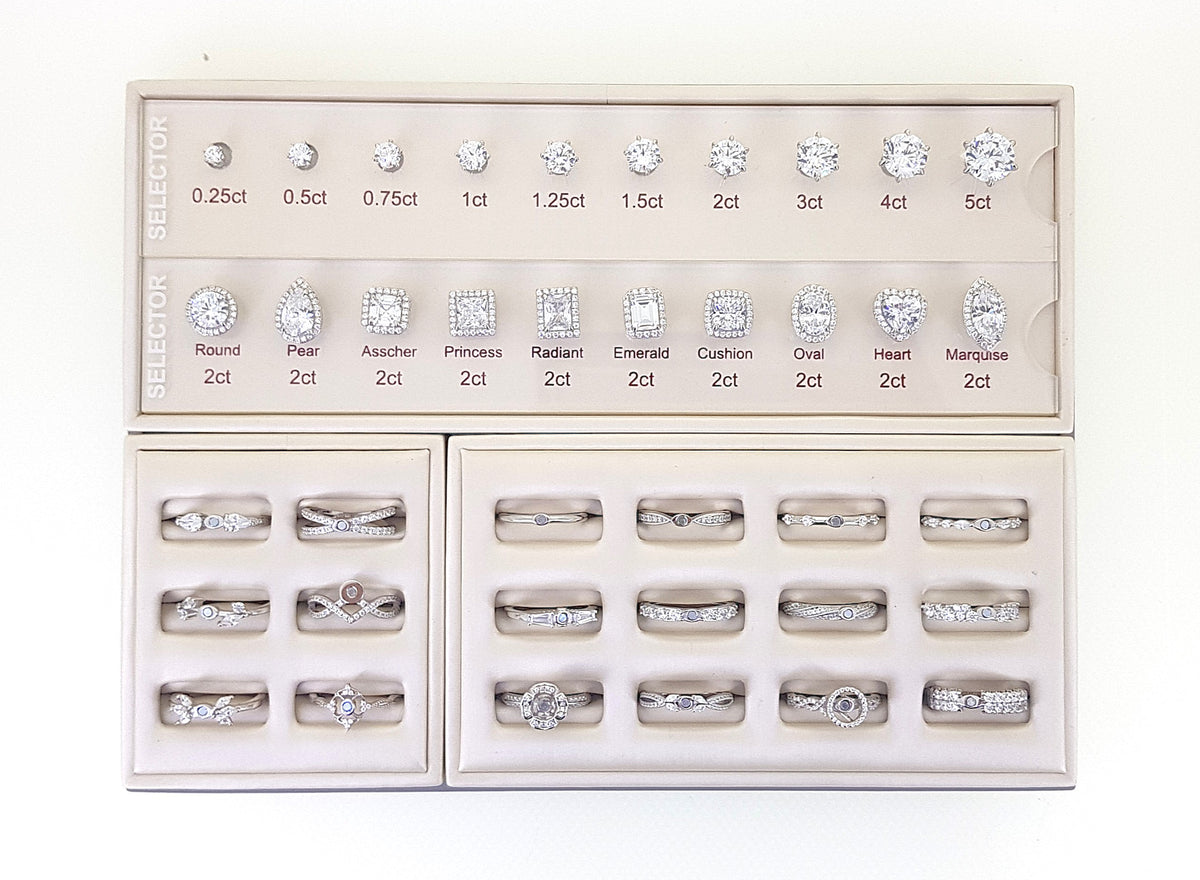 Silver 925 Ring Builder CZ Set - Small – www.sachitools.com