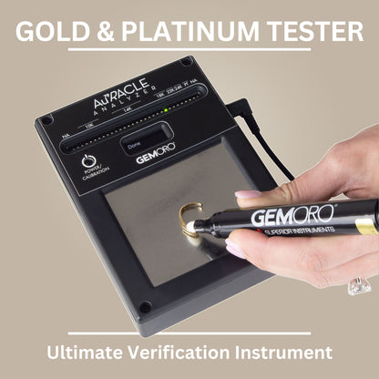 Gemoro AuRACLE Analyzer: Premium Gold & Platinum Tester – Accurate, Fast & Easy to Use