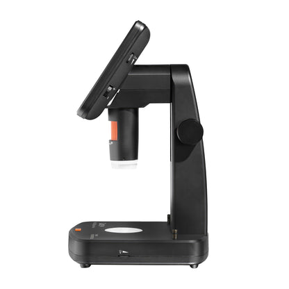 Gemax Pro II Microscope XL-Advanced 7-Inch Display and 1200x Magnification for Laser Inscription and Jewelry Inspection