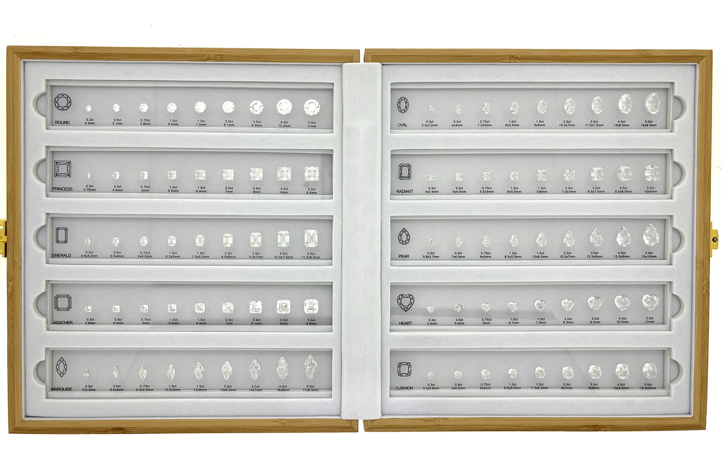 Diamond Shape Master CZ Set