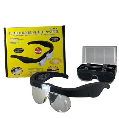 Spectacle Magnifier with LED