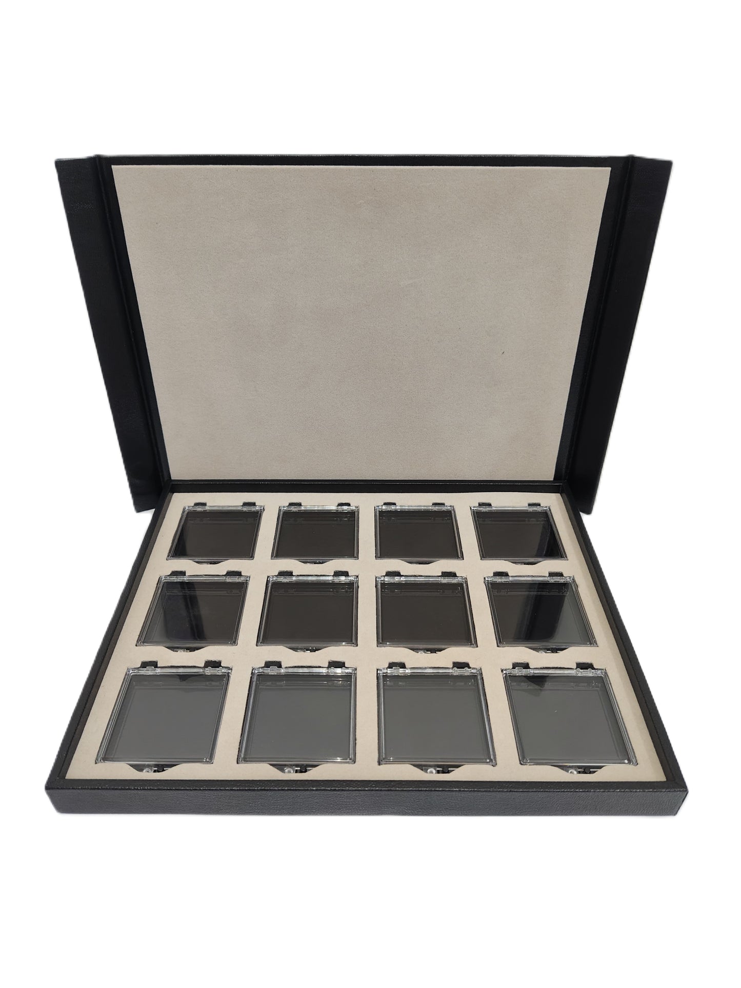 Resin Gel Coated Box ( Medium ) Trays With Magnetic Cover - 12 section