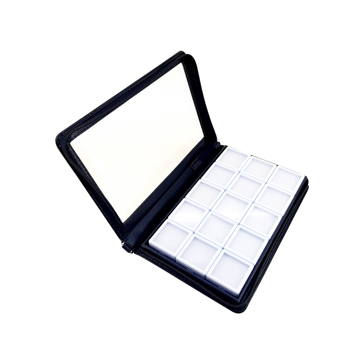 Gem Display Box Wallets #15 4x4cm-White Box