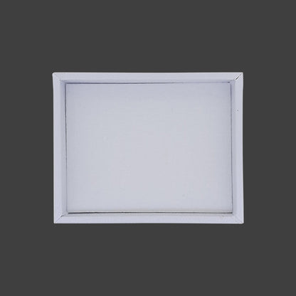 Display Trays Plain-Micro-White