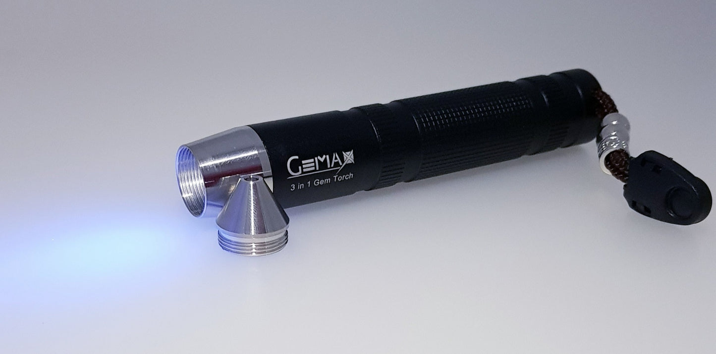 Gemax Gem Torch 3in1 (Wht+Ylw+UV)