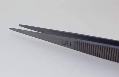 Tweezer Inox-LR1 (Large, with Groove &amp; Slide Lock)