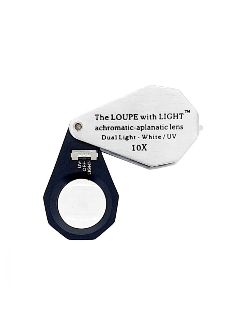 10X Jeweler's Loupe Magnifier with LED Light